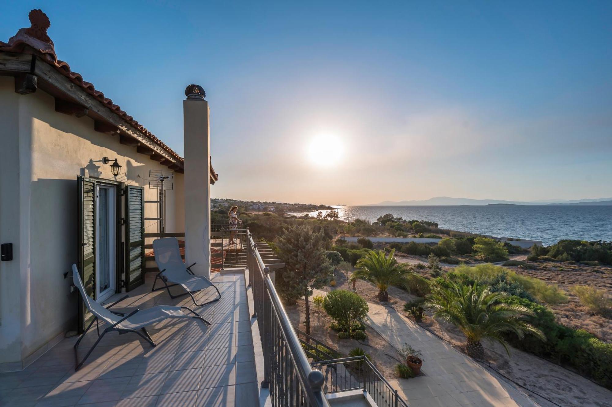 Marfaia - Villa By The Sea Agioi Екстериор снимка